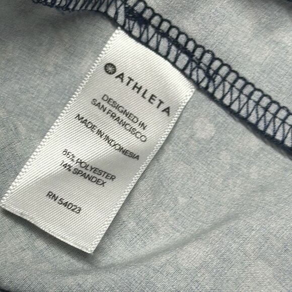 Athleta Womens Blue Gray Running Shorts Athleisure size 4 - Picture 8 of 10